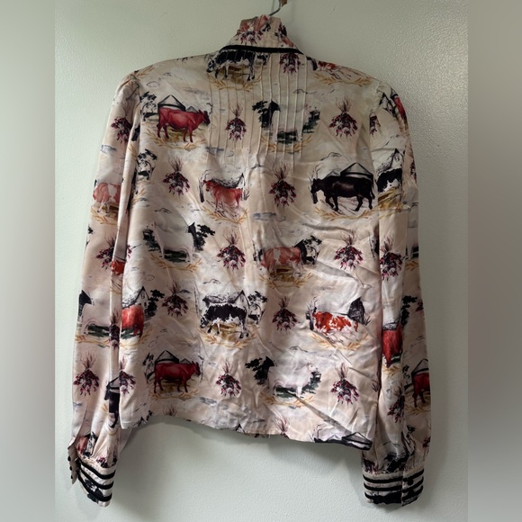 Rachel Antonoff Louise Puff Long Sleeve Shirt Sz XS - Picture 5 of 10